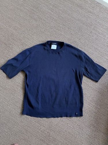 Shirt chanel cotone blu navy - t-shirt,