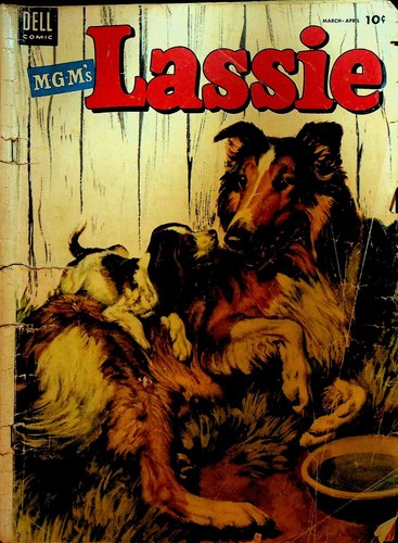 Lassie dell comics 1954 - lassie,