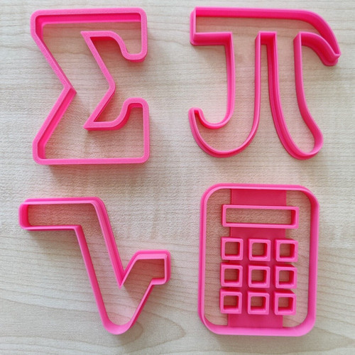 Set tagliabiscotti matematica - tagliabiscotti,