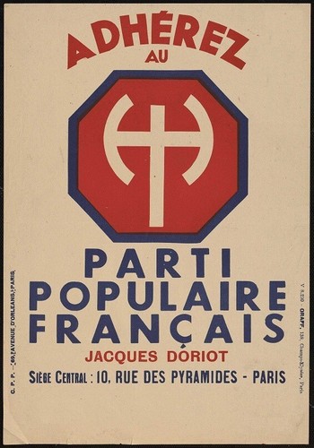 Ww2 doriot ppf rnp milice - rnp,