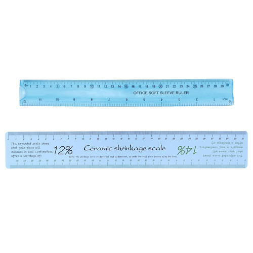 Set Di 2 Righelli in Ceramica