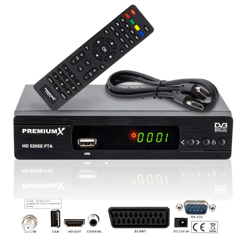 Premiumx 520se ricevitore - ricevitore, tv