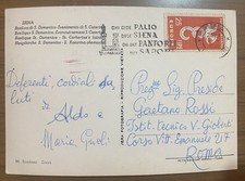 SIENA - TARGHETTA PUBBLICITARIA PALIO E PANFORTE SAPORI