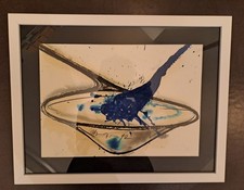 Gilberto Zorio tecnica mista su carta anno 1992