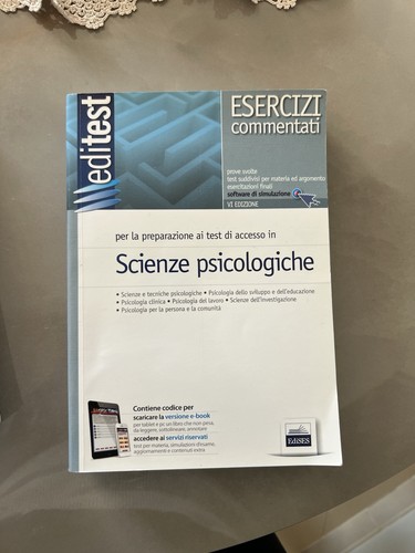 Editest scienze psicologiche - scienze,