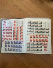 Francobolli Fogli Quartine Angoli San Marino 1960 1970 olimpiadi castelli