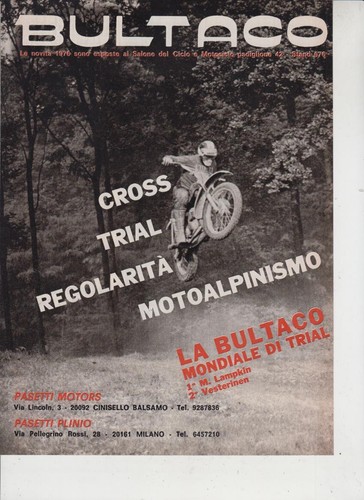 Advertising pubblicità moto - pubblicità,