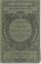 "Nozioni di diritto civile" di Mario Levi