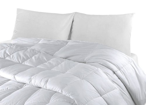 Piumone letto trapunta - letto, bianca