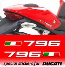 2 Adesivi DUCATI MONSTER per