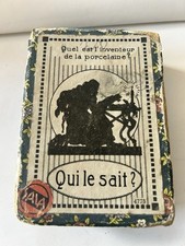 Gioco Di Società Carte  Da Gioco Sala Qui Le Sait? 4773 Anni 40