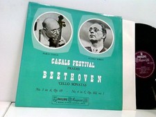 Pablo Casals, Rudolf Serkin, Casals Festival Prades*  'Cello Sonatas van Beetho
