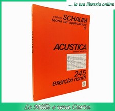 Libro di ingegneria fisica tecnica TEORIA ED APPLICAZIONI DI ACUSTICA SCHAUM 245