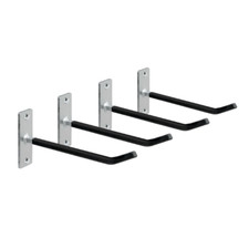 KIT 4 GANCI A MURO SUPPORTO DA