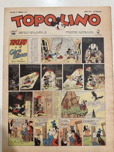 Rivista settimanale topolino - rivista,