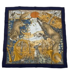 HERMES Carré 90 CHASSE au