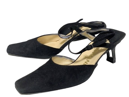 Chanel pumps sandals suede - sandals,
