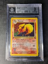 BGS Beckett 9 Flareon Holo 1st