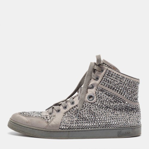 Sneakers alte gucci grigio - sneakers,