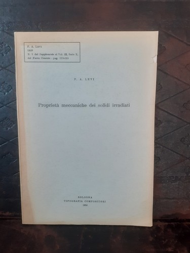 1959 levi proprieta - levi, proprieta'