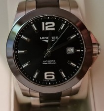 Longines Conquest Acciaio E Ceramica