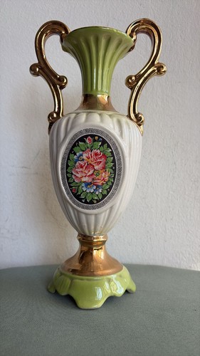 Vaso anforetta porcellana - vaso,