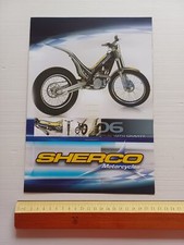 Sherco catalogo produzione modelli trial 2006 depliant inglese originale