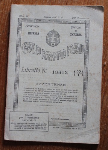1938 imperia libretto - 1938,