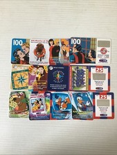 LOTTO 12 SCHEDE RICARICA TIM VARIE ANNATE E SOGGETTI