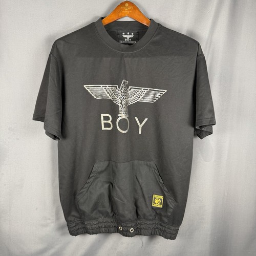Camicia boy london black eagle - london,