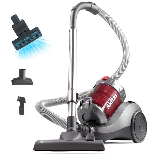 800w bagless cylinder vacuum - bagless,
