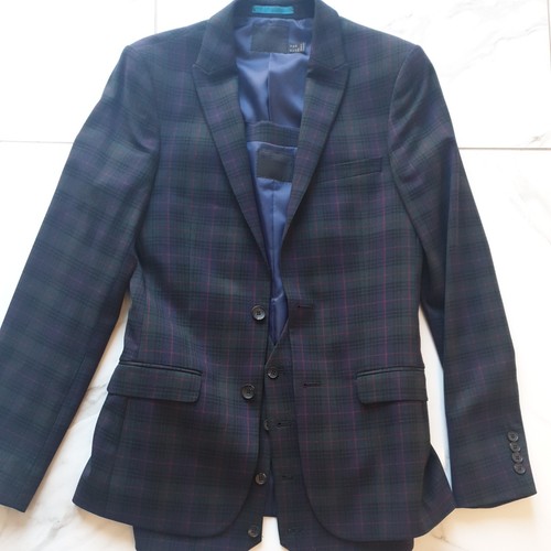 Blazer gilet tartan asos - e,