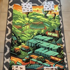 Poster Dave Matthews Band 22/06/98 (98) e 30/06 (466) Alpine East Troy 2024