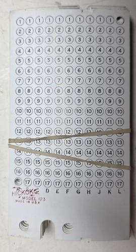 24ea hickok cardmatic tube - cardmatic,