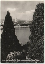 SESTO CALENDE - VARESE - DALLA VILLA CONTI DI CASTELLETTO TICINO - VIAGG. -74013