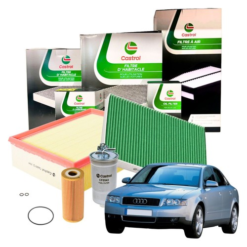 Kit tagliando castrol audi - castrol, a4