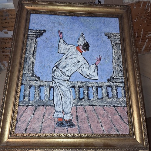 Dipinto olio masonite - olio,