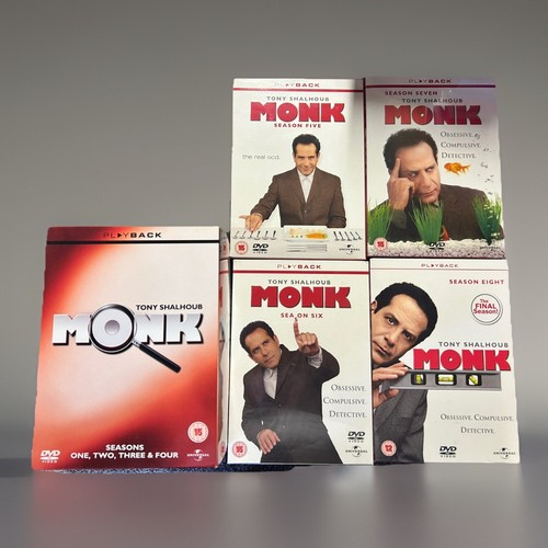 Monk complete series - series, dvd