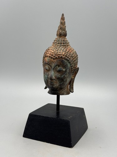 Antica scultura testa - , di