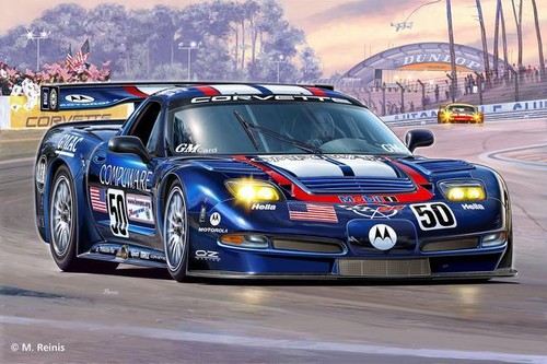 Revell 07069 corvette r - revell,