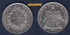 5 Franchi Ercole 1875 A Parigi SUP SPL - III Repubblica, 1871-1940