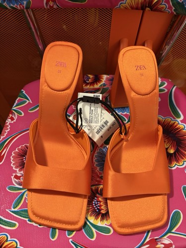 Zara cinturino raso - , arancione