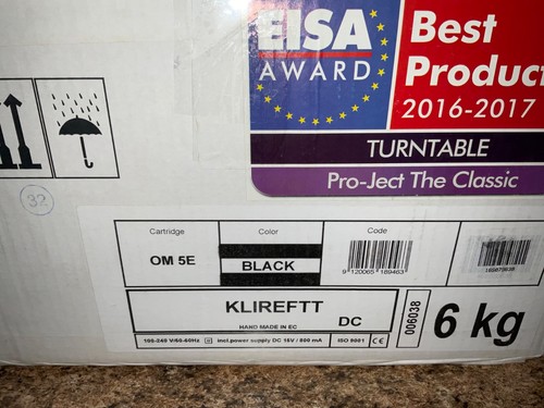 Giradischi klipsch pro ject - giradischi, pro-ject