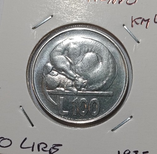 San marino 100 lire 1975 - san,