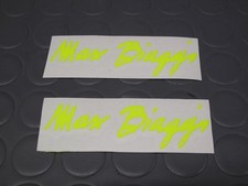 APRILIA RS 250 CHESTERFIELD 95 DECAL ADESIVO MAX BIAGGI SIGNATURE FLUO YELLOW