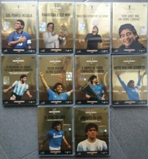 COLLANA COMPLETA DI 10 DVD DI "DIEGO ARMANDO MARADONA"