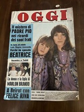 RIVISTA. OGGI DEL 21 APRILE 1970. NUMERO 16. ANNO XXVI. DA COLLEZIONE.COME NUOVO