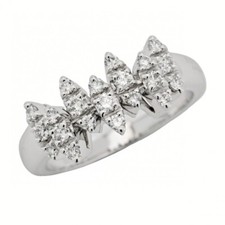 ALFIERI & St JOHN Anello Diamanti ct 0,57 Oro 18 kt