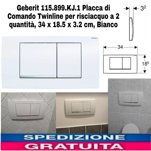 Geberit 115 899 - placca, di