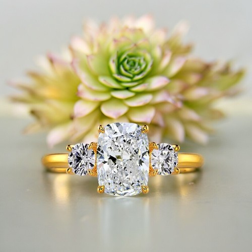 Anello fidanzamento cuscino - fidanzamento,
